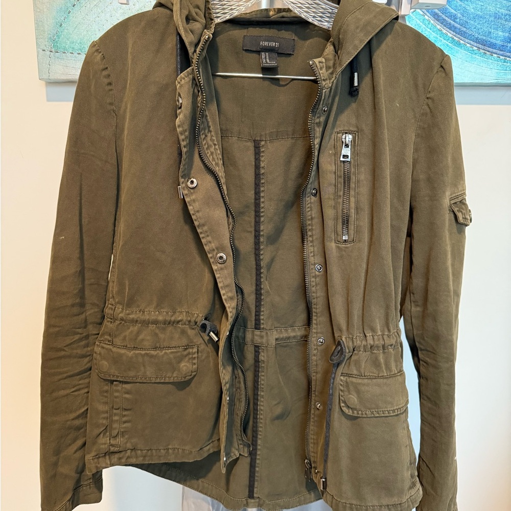 Forever 21 Olive Green Jacket